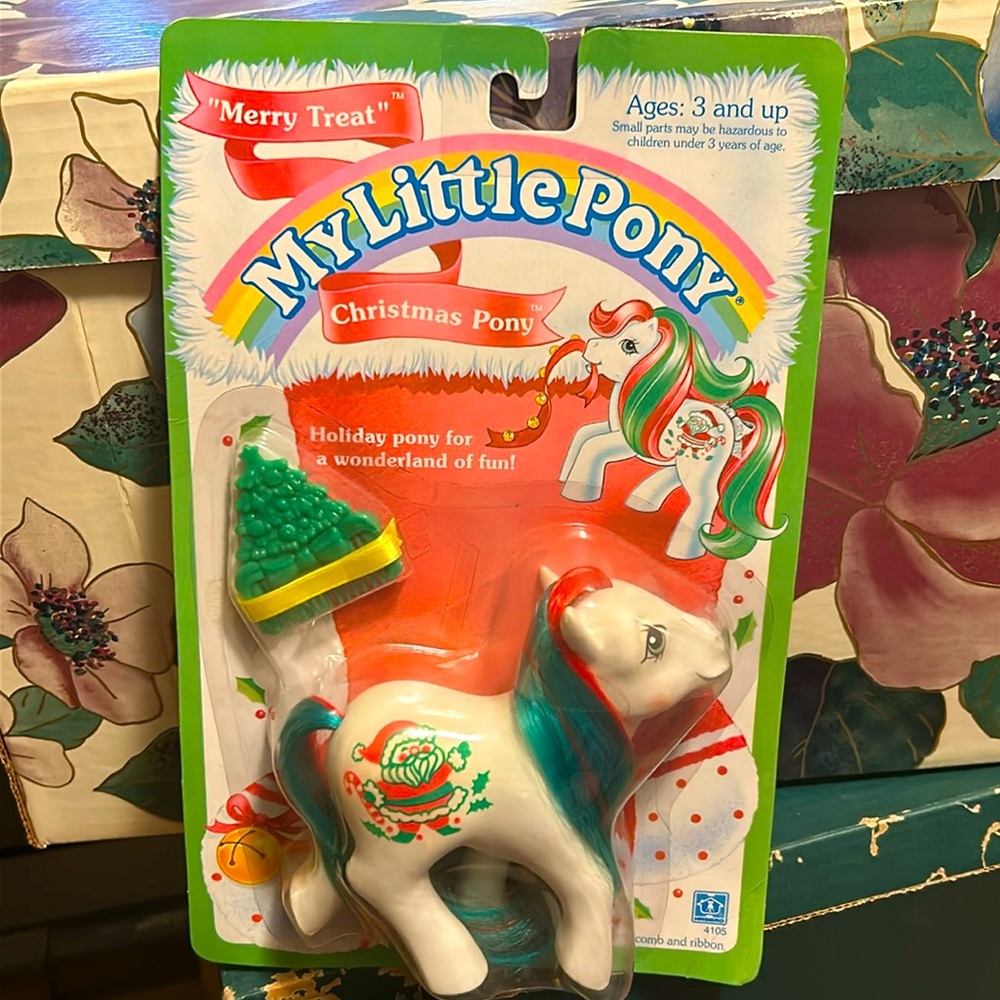 My Little Pony “Merry Christmas Treat” 1989